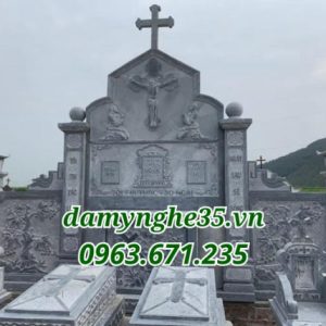 LĂNG MỘ ĐÁ CÔNG GIÁO M-09 (Sao chép)